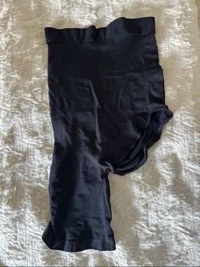 Skims Black Sculpting High-Waist Short with Grip Strip